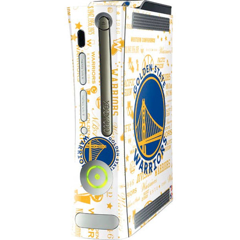 NBA Golden State Warriors Historic Blast Xbox 360 (Includes HDD) Skin